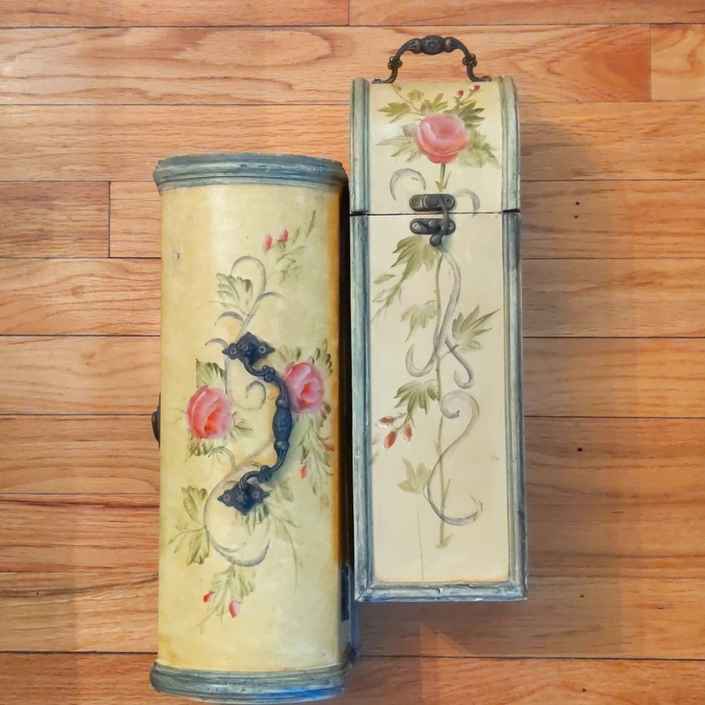 Two beautiful wine holders/home decor NWOT.